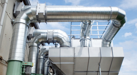 Dust collector plant