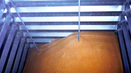 Storage drying for delicate beans, etc. is also well applicable. The system can minimize loss of products before shipment.