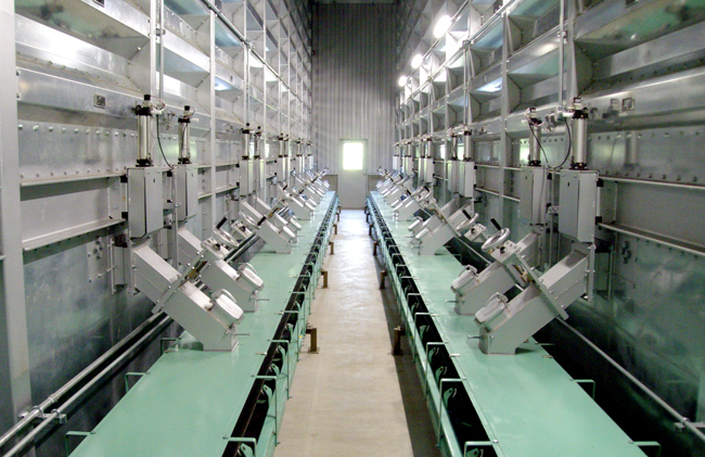 Storage and drying system for cereals etc